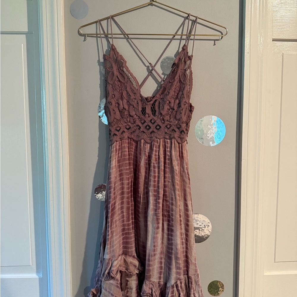 Free People Dress Dusty Purple